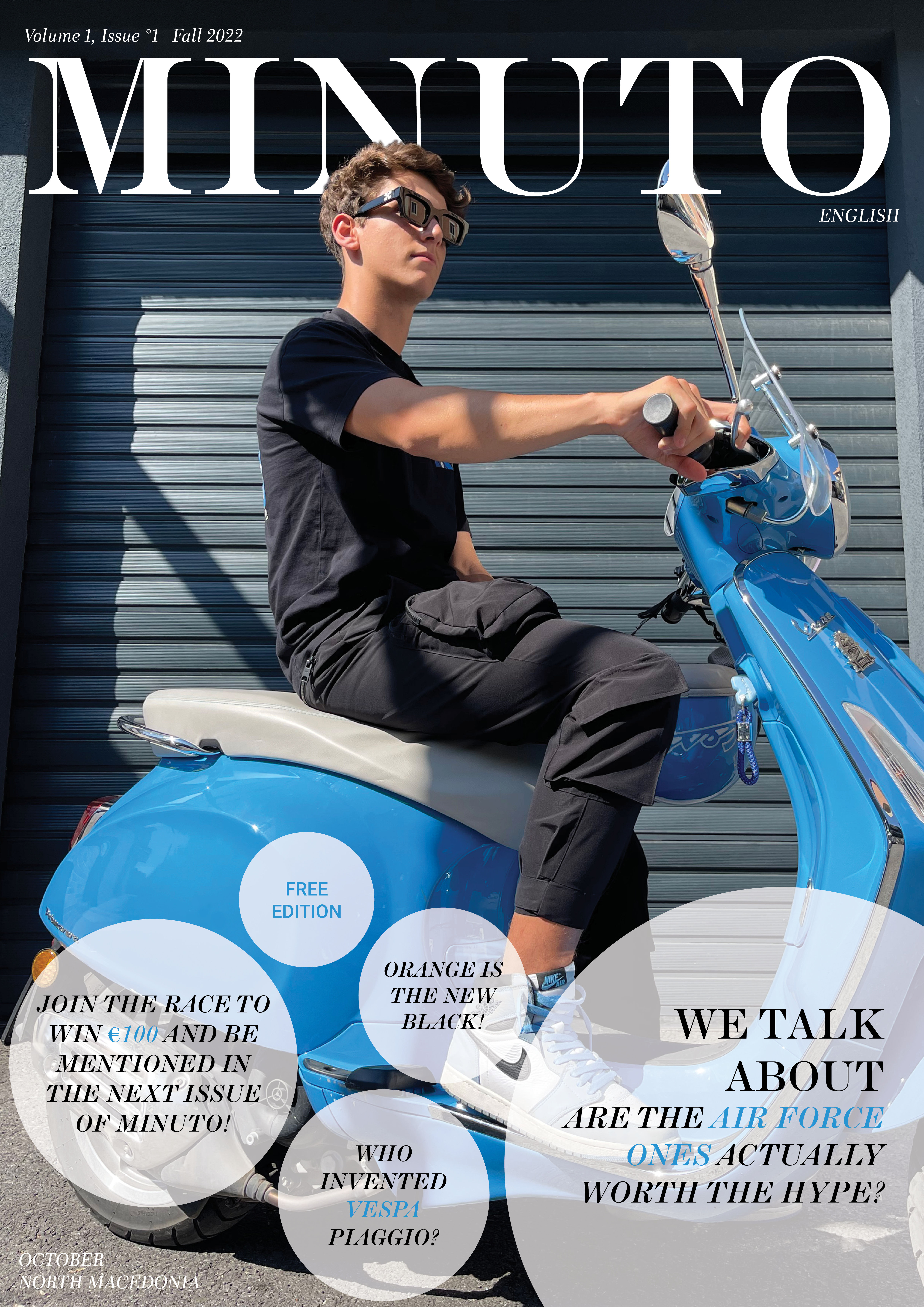 The cover of Minuto October 2022